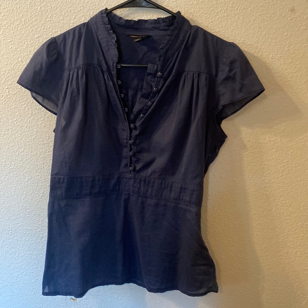 Banana Republic sheer blouse size small